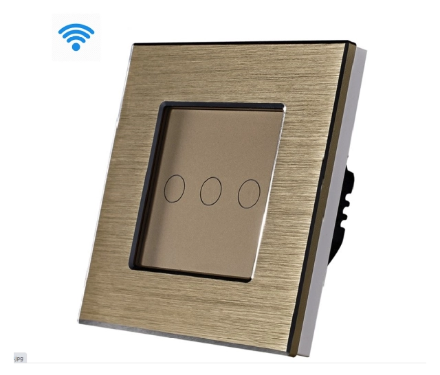 3G Wi-Fi pametni prekidači AL Zlatni (WIFI TOUCH SWITCH)