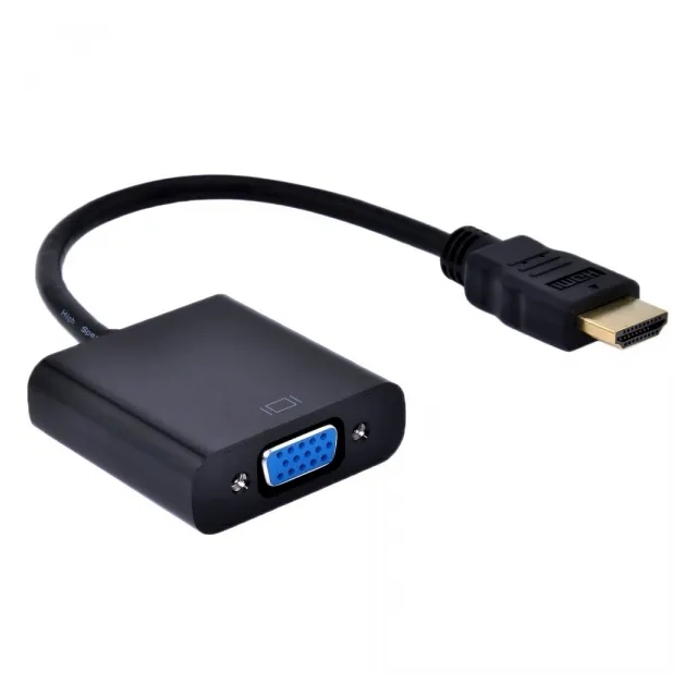 A-HDMI-VGA-06 Adapter GEMBIRD HDMI to VGA with audio Black