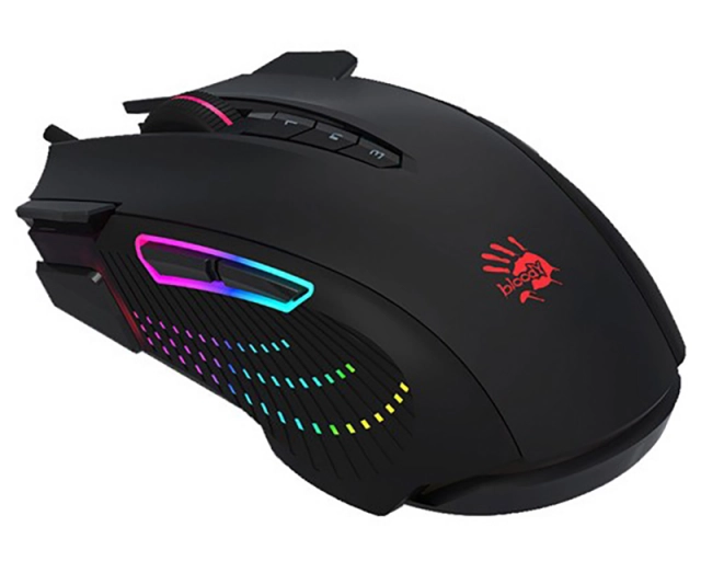 A4 TECH J90S Bloody Gaming USB Stone Black miš crni 