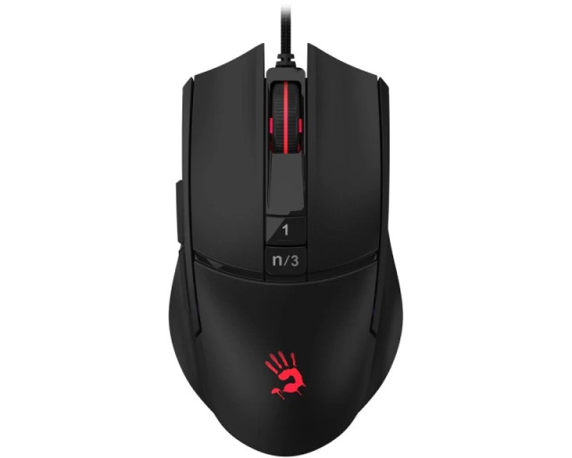 A4 TECH L65 Max Bloody RGB Gaming Stone Black USB miš crni 