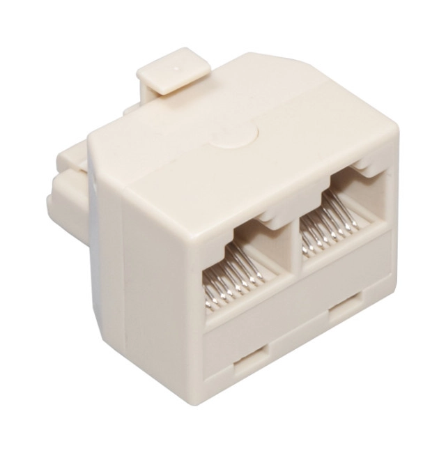 Exeshop Adapter 8P8C 1x socket/2x priključak