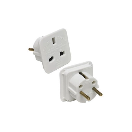 Adapter E-Green Euro utikac - UK uticinca beli