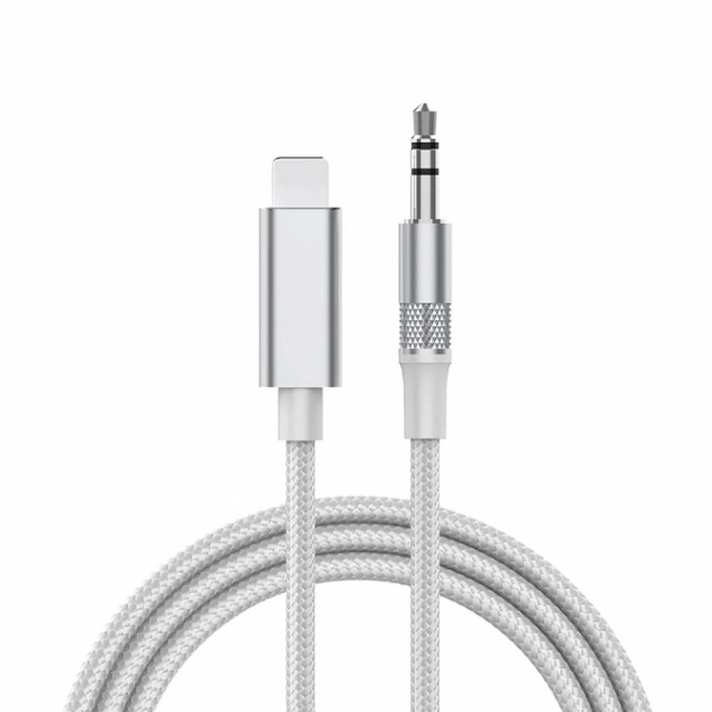 Adapter LDNIO LSY81i iPhone Lightning na 3.5mm muski beli 1m