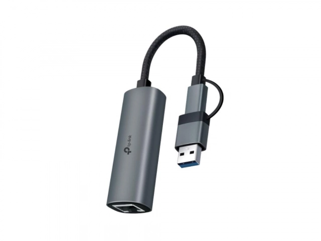 Adapter TP-LINK UE310C USB-C /USB-A-> RJ45 Gigabit Ethernet Network
