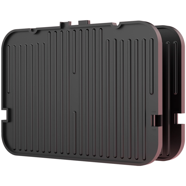 AENO Electric grill AEG0001 plate, Double-sided: flat&ribbed, Non-stick coating, size: 290*234mm, 1 pcs in set