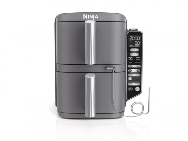 Air fryer NINJA SL451EU 6u1/dupla korpa/2470W/9.5L/siva