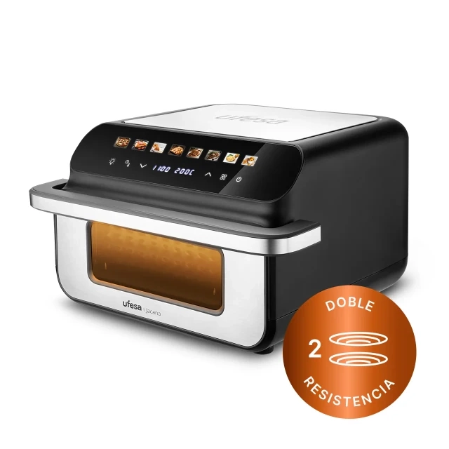 AirFryer Ufesa Jacana/bezuljna/zapremina 10 l/crna/8 programa