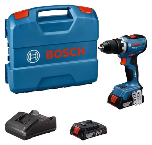 Akumulatorska bušilica - odvrtač Bosch GSR 18V-65; 18V; 2x2,0Ah + kofer