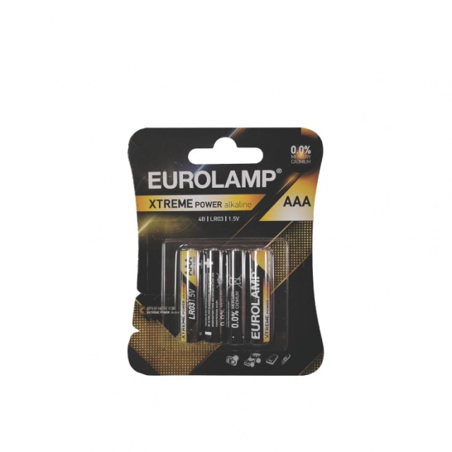 Alkalne baterije Extreme AAA LR03, 1.5V 147-24120