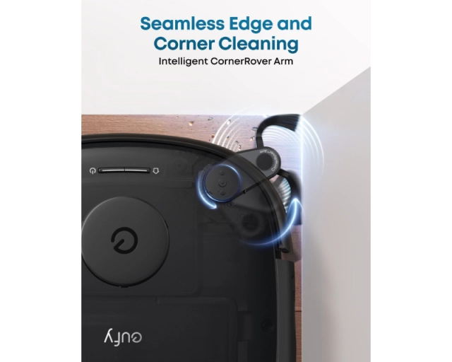 ANKER Eufy Omni E25 HydroJet Robot Usisivač sa bazom crni 