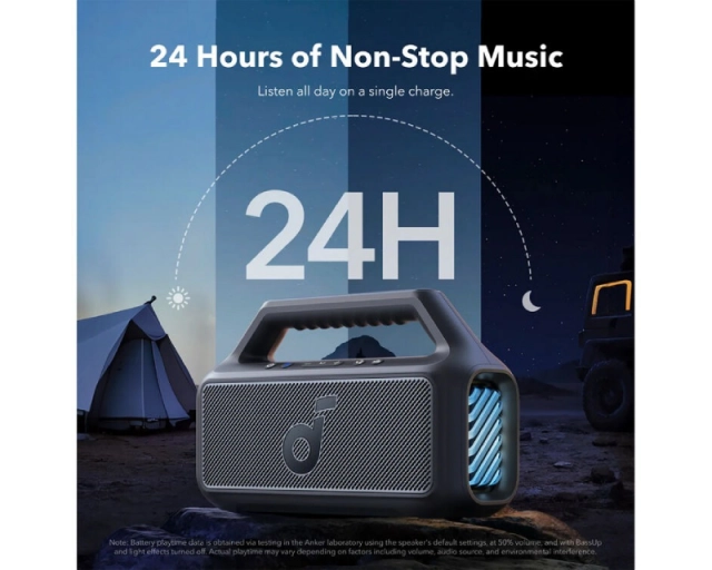 ANKER Soundcore Boom 2 80W 2.1 prenosivi bluetooth IPX7 zvučnik crni 