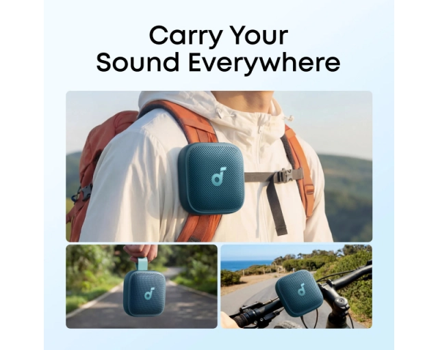 ANKER Soundcore Boom Go 3i 15W prenosni bluetooth IP68 zvučnik plavi 