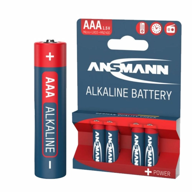 ANSMANN Alkalna baterija LR03 AAA 1,5V blister 4kom