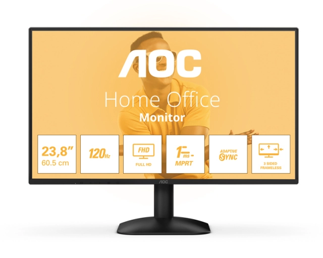 AOC 23.8 inča 24B31H FHD 1920x1080 IPS 120 Hz monitor