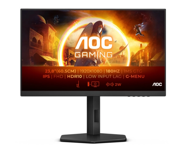 AOC 23.8 inča 24G4X FHD 1920x1080 IPS 180 Hz gaming monitor