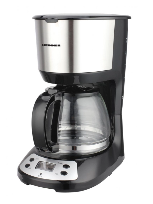 Aparat za filter kafu HEINNER Chatt HCM-D750GCSS 1,25l/750W/Inox