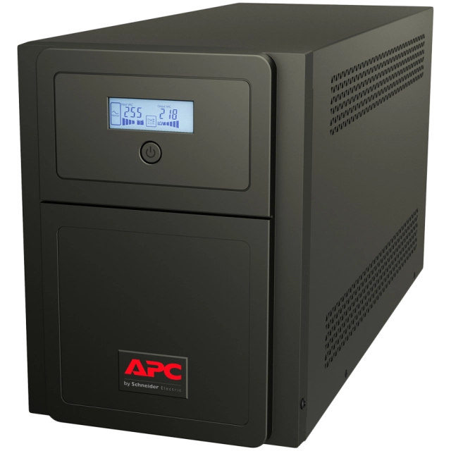 APC Easy-UPS SMV3000CAI,3000VA/2100W, AVR, Line interactive, 6 x IEC Sockets (all 6 Battery Backup + Surge Protected),Intelligent Smart Slot, USB