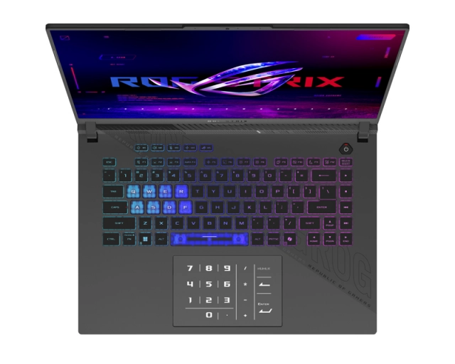 ASUS ROG Strix G16 G614FP-S5084 (16 inča 2.5K, Ryzen 9 9955HX, 32GB, SSD 1TB, GeForce RTX 5070) laptop 
