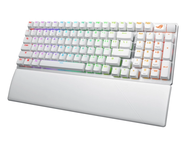 ASUS X901 ROG Strix Scope II 96 Wireless Gaming tastatura bela 