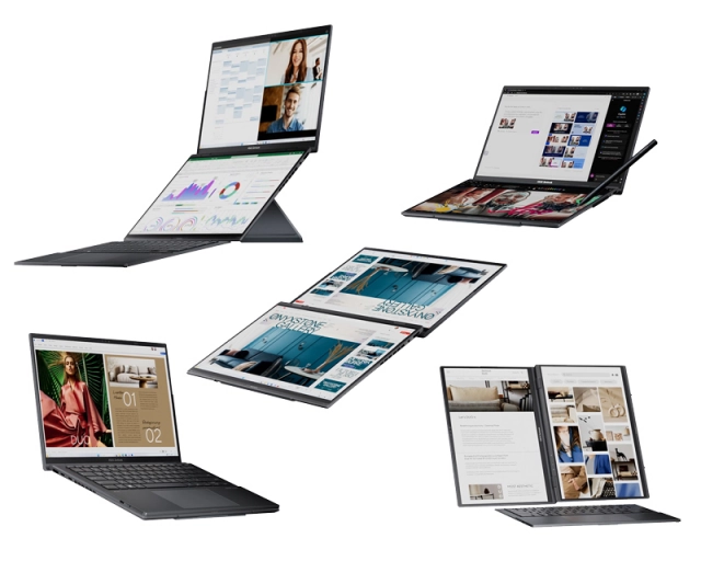 ASUS Zenbook 14 DUO OLED  UX8406MA-QL056W (14 inča FHD, Ultra 7 155H, 16GB, SSD 1TB, Win11 Home) laptop 