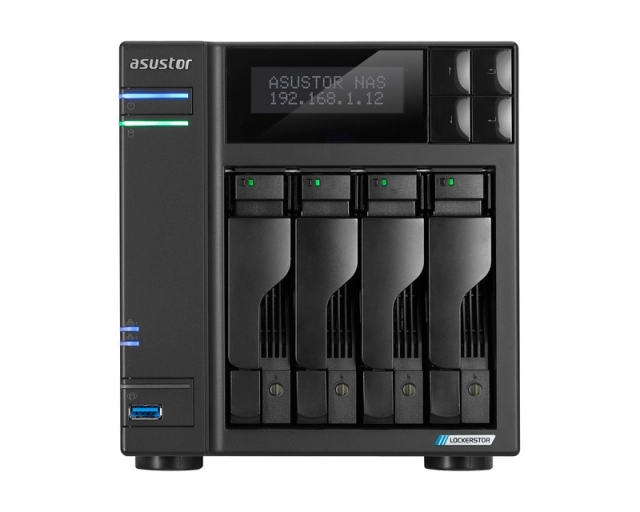 ASUSTOR NAS Storage Server LOCKERSTOR 4 Gen2 AS6704T 