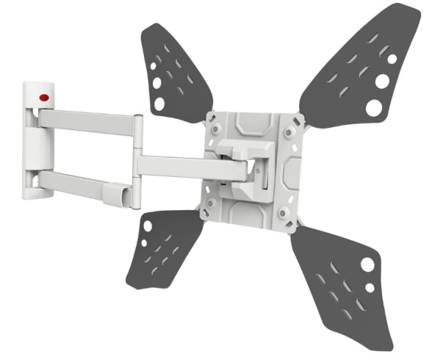 BARKAN 3400LW.W LCD TV zglobni zidni nosač do 70 inča beli za ravne i zakrivljene televizore 