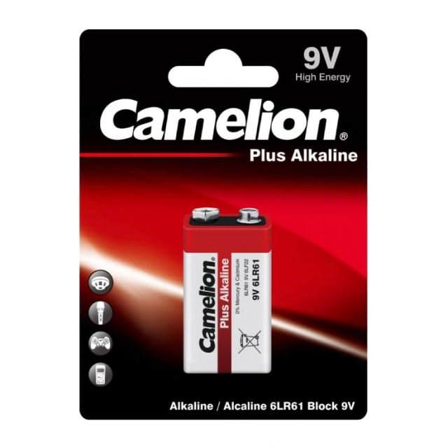 Baterija Camelion 6LR61 9V alkalna