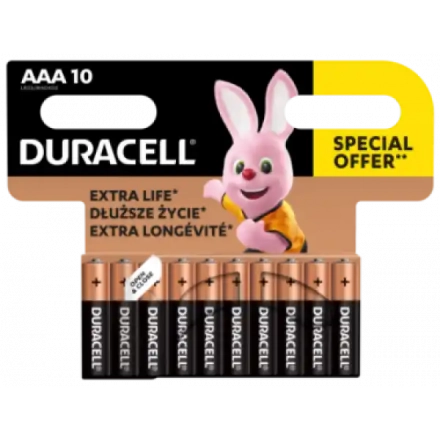 Baterija Duracell Basic AAA 1/10 pakovanje