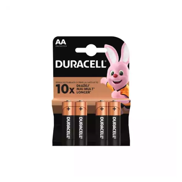 Baterija Duracell Basic LR6 AA (pak 4 kom), nepunjiva