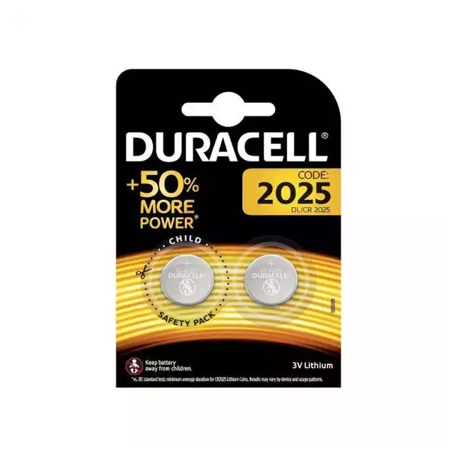 Baterija Duracell Coin LM2025 CR2025 (pak 2 kom)