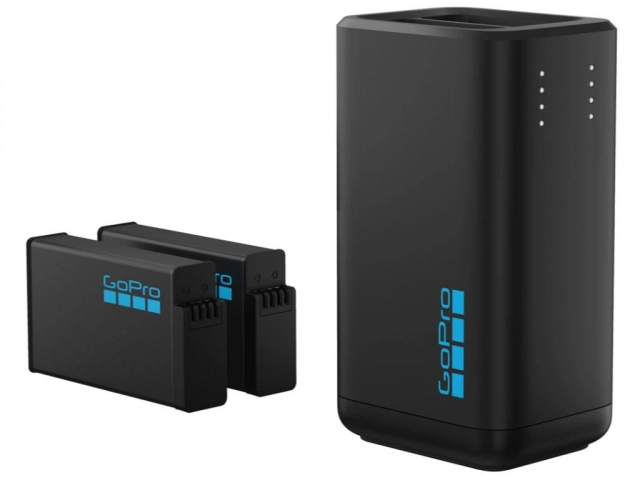 Baterija GoPro Max 2 Dual Battery Charger + 2 bateriji