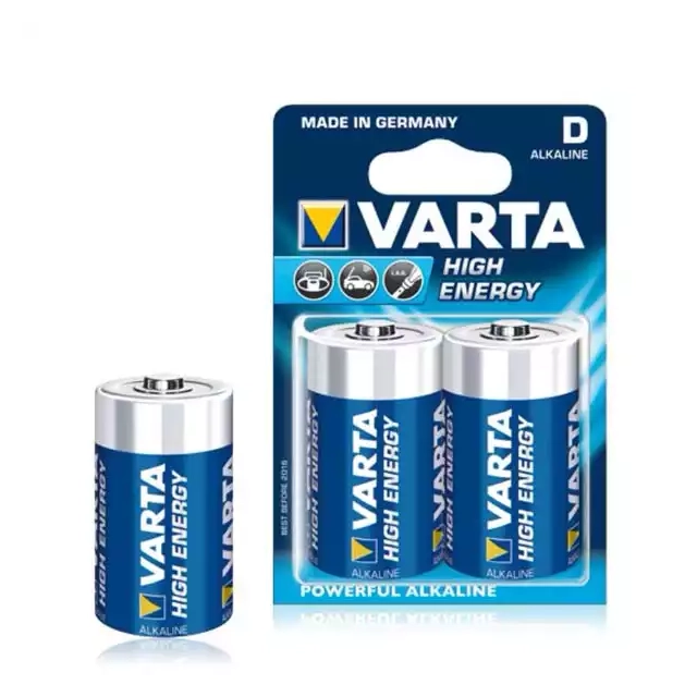 Baterija Varta D LR20 High Energy, nepunjiva 2/1