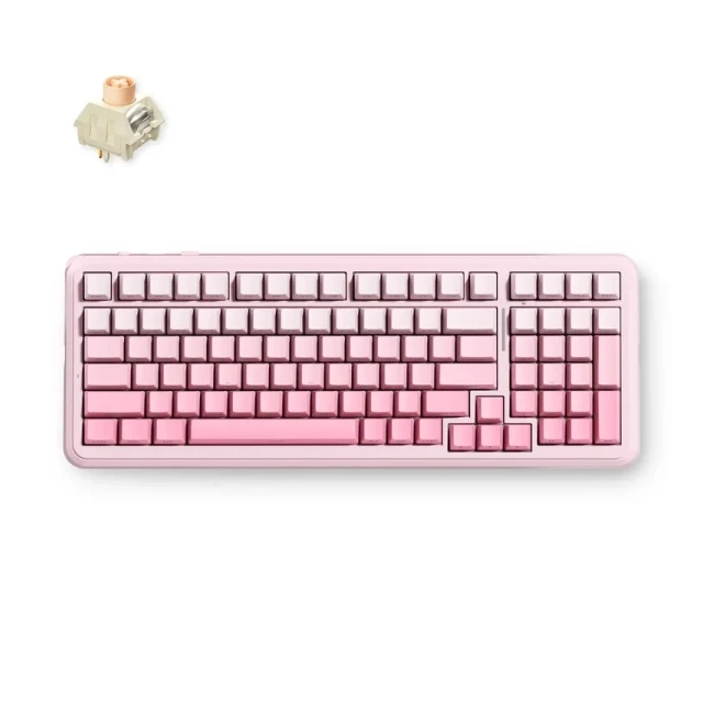 Bežična gaming tastatura MCHOSE K99 V3 Mehanička/Pink Gradient/Icy Creamsicle Switch