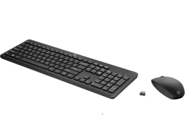 Bežična tastatura + miš HP 230 18H24AA YU crna