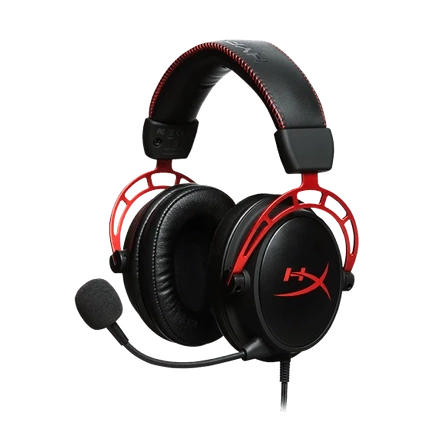 Bežične gaming slušalice HyperX Cloud Alpha Wireless 4P5D4AA crno-crvene