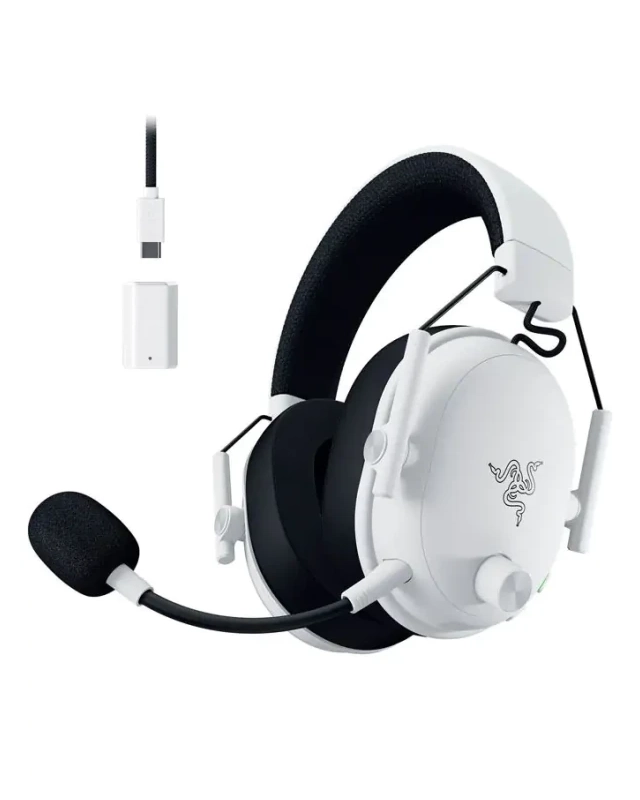 Bežične gaming slušalice Razer Blackschark V3 RZ04-04530200-R3M1 White