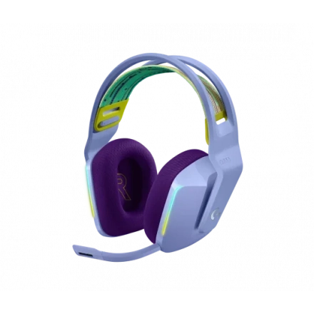 Bežične slušalice sa mikrofonom Logitech G733 Lightspeed Lilac