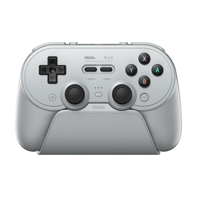 Bežični gamepad 8BitDo Pro 3 BT/2.4Ghz/Multi platform/Gray edition + Dock