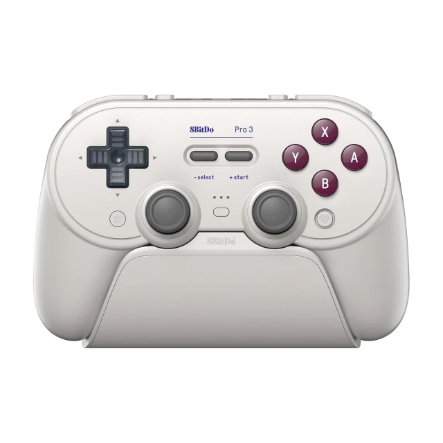 Bežični gamepad 8BitDo Pro 3 BT/2.4Ghz/Multi platform/Vibracija/Hall Effect/TMR/G Classic + Dock