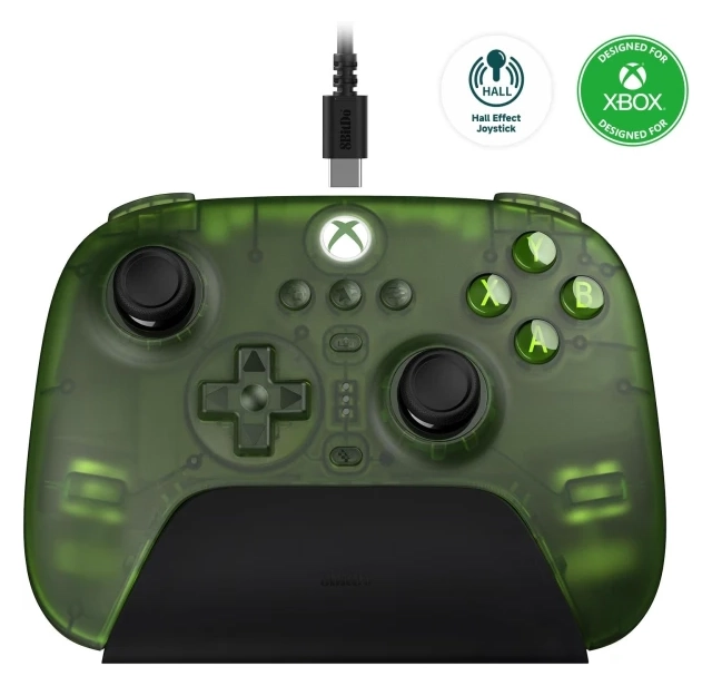 Bežični gamepad 8BitDo Ulitmate 3 Multi Platform/BT/2.4GHz/Hall Effect/typeC/XBOX Transparent + Dock