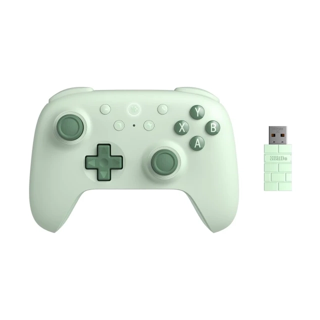 Bežični gamepad 8BitDo Ultimate 2C Windows/Android/Tri-mode/HallEffect/Vibracija/typeC/Green Edition