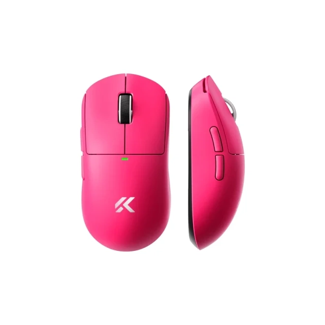 Bežični gaming miš MCHOSE A5 V3 Ultra Rose Red /PAW3395/8KHz pooling/Omron Mechanical