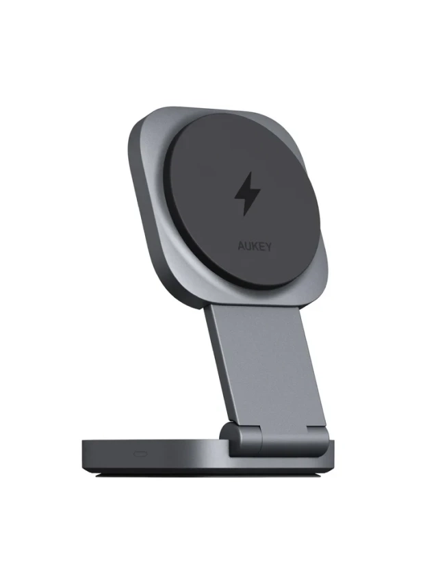 Bežični magnetni punjač za brzo punjenje AUKEY LC-MC211 2-u-1 Qi2 25W