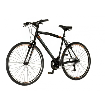 Bicikla Explorer tour quest 28/V-BRAKE/21 brzina/crno narandžasta
