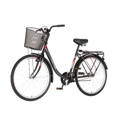 Bicikla Venssini city Venecija 26/V-BRAKE/sa korpom/siva