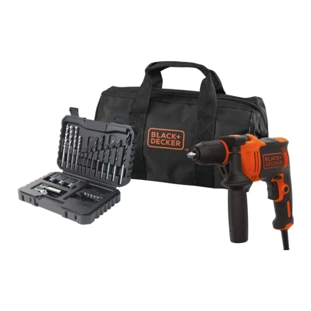 BLACK & DECKER BEH710SA32 Udarna bušilica + 32-delni set nastavaka
