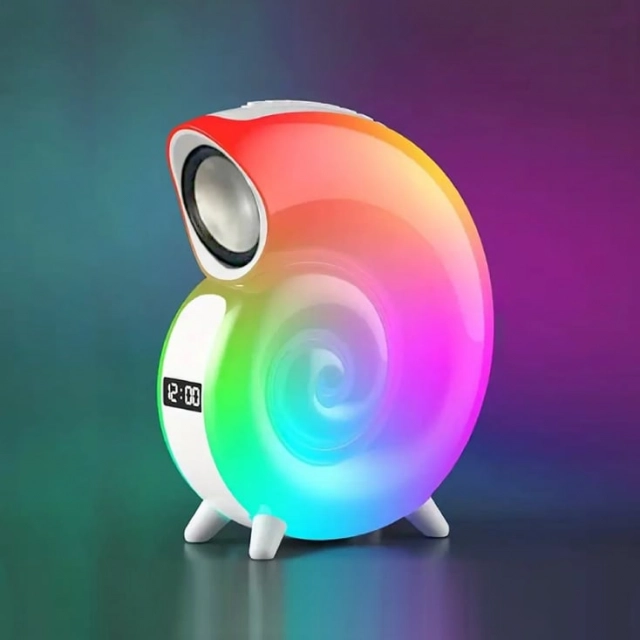 Bluetooth RGB zvučnik beli 18423-6209