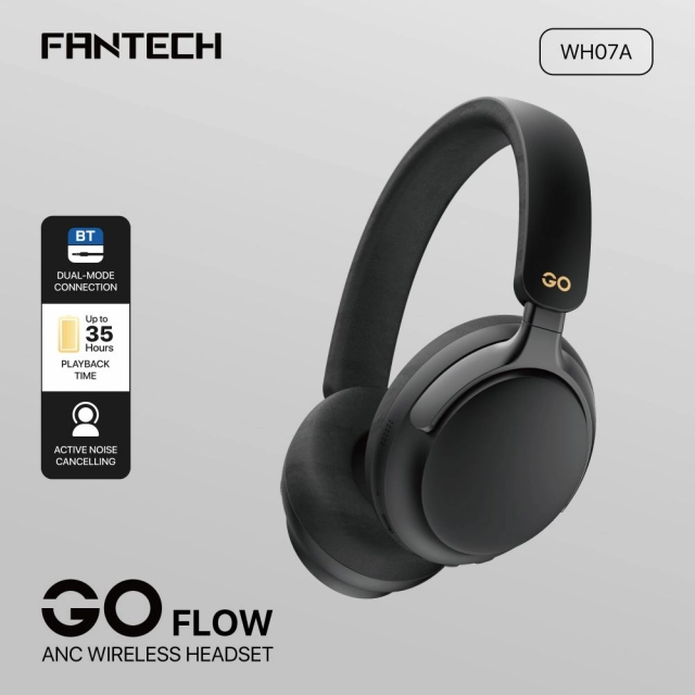 Bluetooth slusalice Fantech GO Flow WH07A sive