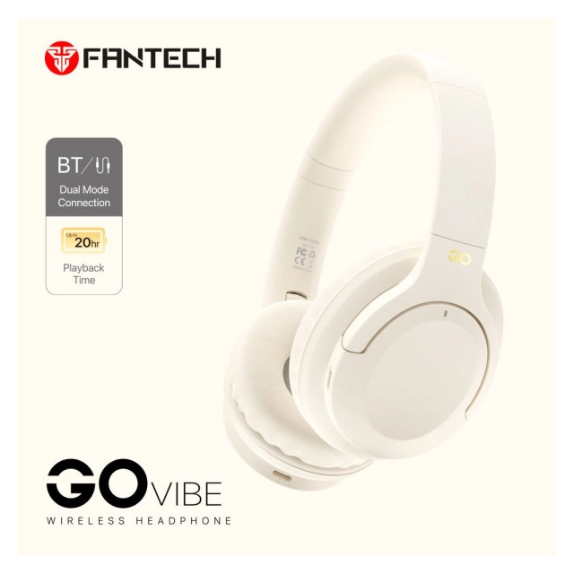 Bluetooth slušalice Fantech GO Vibe WH05 bež