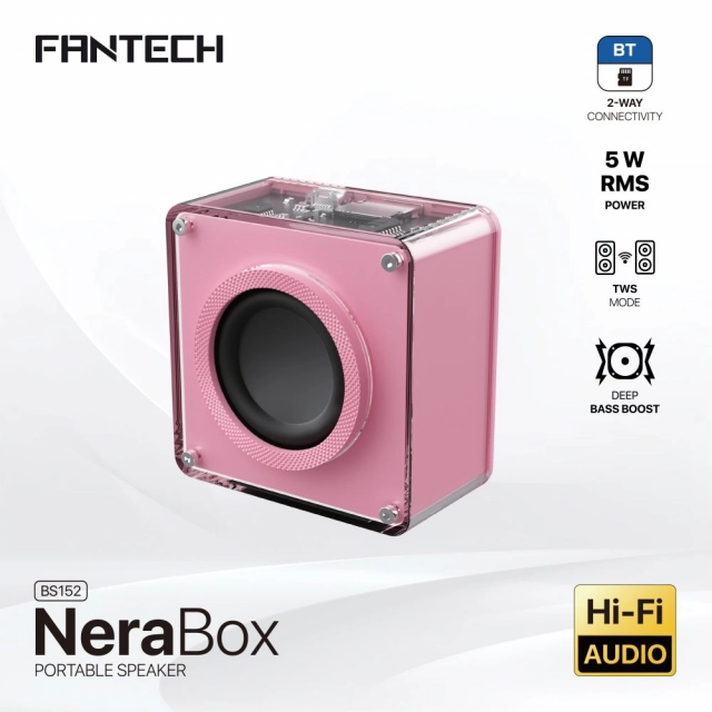 Bluetooth zvucnik Fantech BS152 NeraBox roze